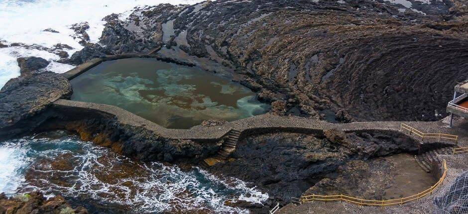 Pozo de Las Calcosas a přírodní koupaliště na ostrově El Hierro