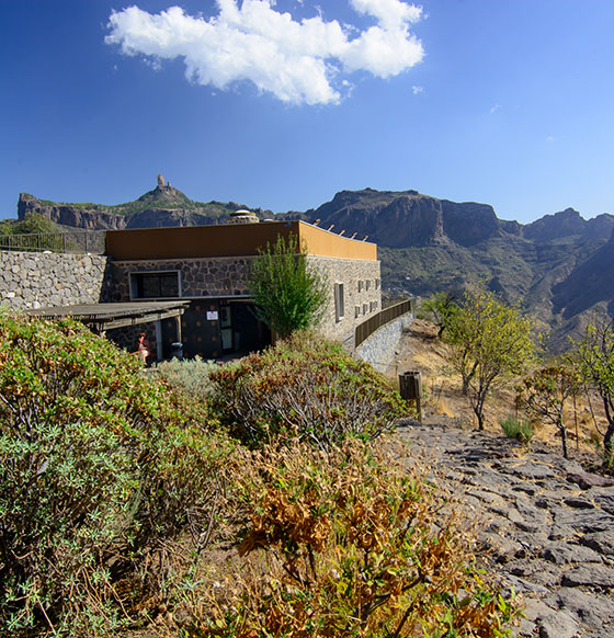 Gran Canaria. Centro de Interpretación del Roque Bentayga.