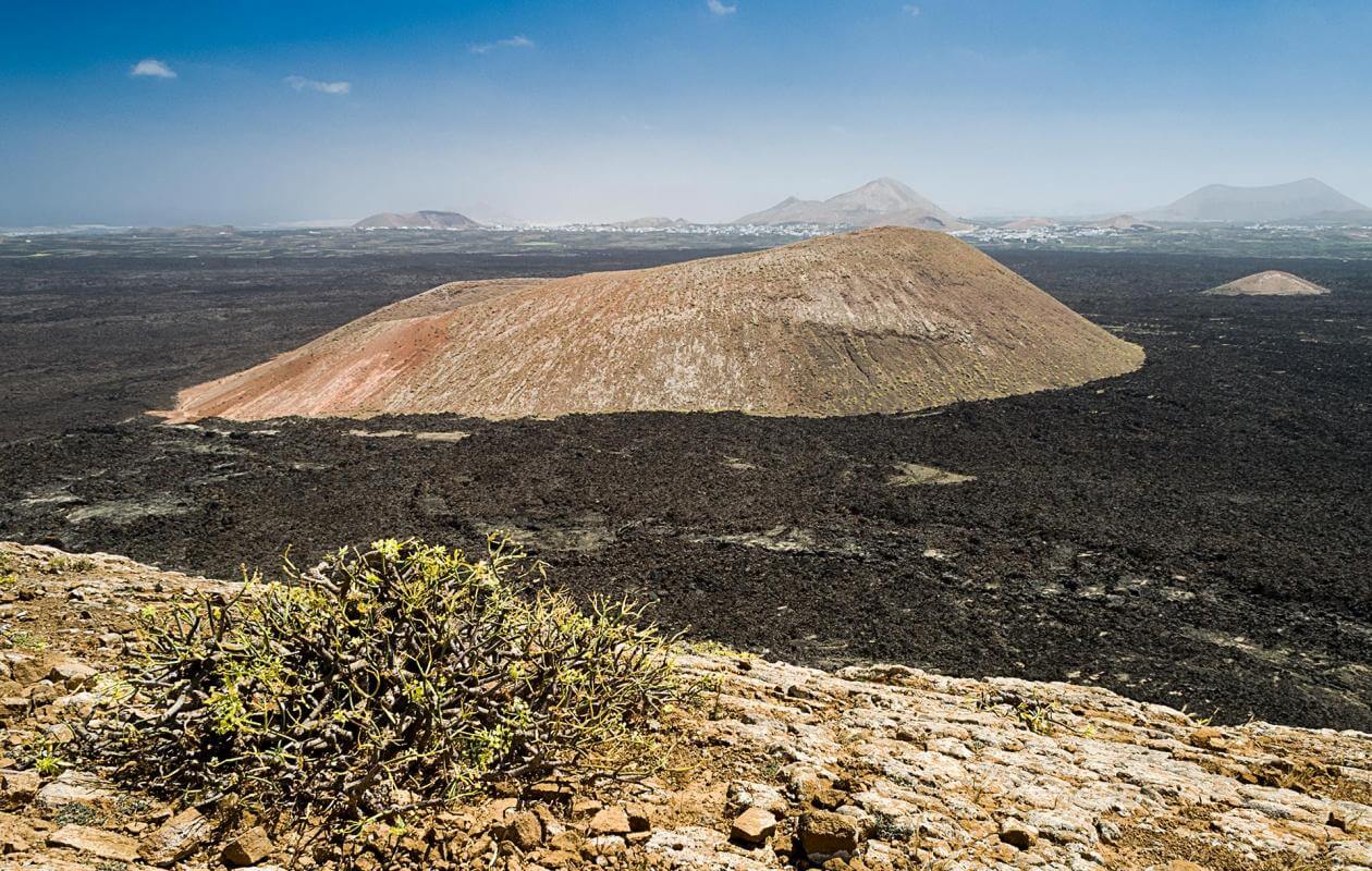 Caldera Blanca. Senderos de Lanzarote