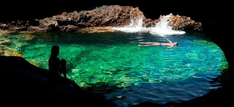 Charco Azul a přírodní koupaliště na ostrově El Hierro 
