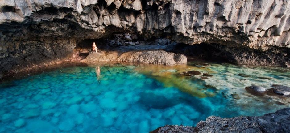 Charco Azul a přírodní koupaliště na ostrově El Hierro 