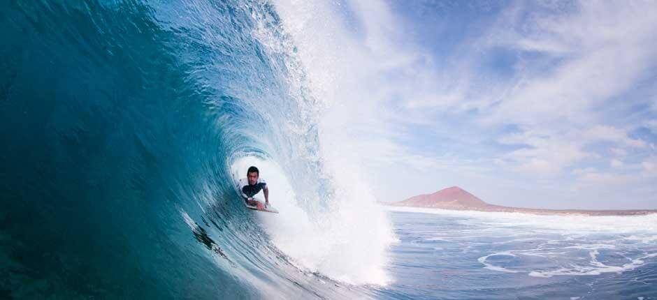 Bodyboard en la Baja del Ganado Spots de bodyboard en Lanzarote 