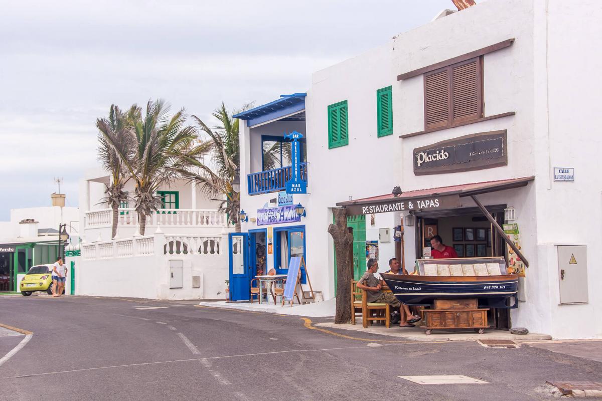 El Golfo caseríos de Lanzarote