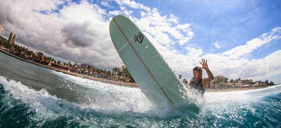 Levá vlna na Las Palmeras Surfové spoty na Tenerife