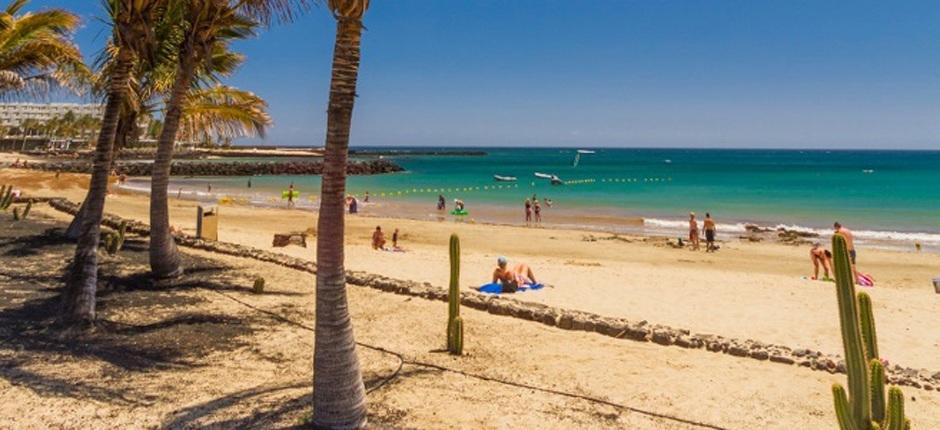 Playa de Las Cucharas Playas populares de Lanzarote