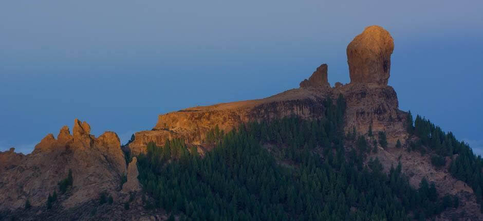 Vyhlídka z nejvyšší hory Las Nieves, Gran Canaria