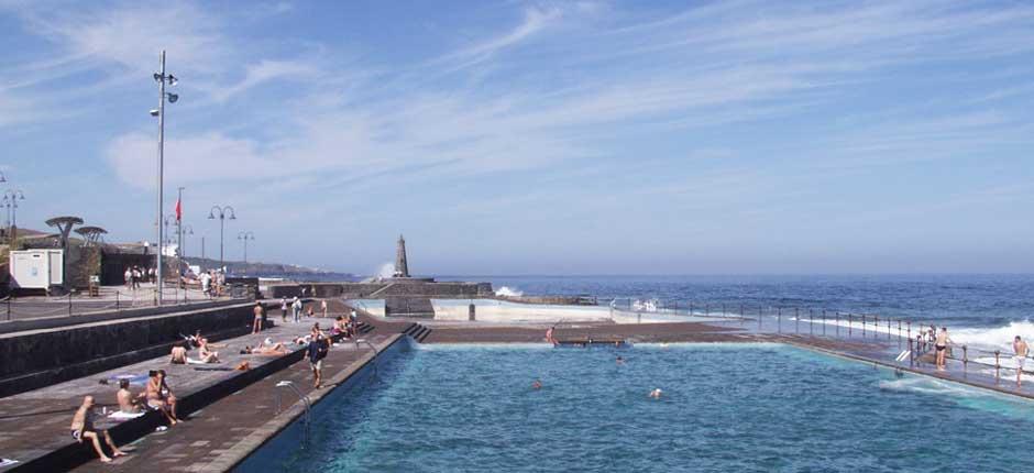 Koupaliště Bajamar a přírodní koupaliště na ostrově Tenerife