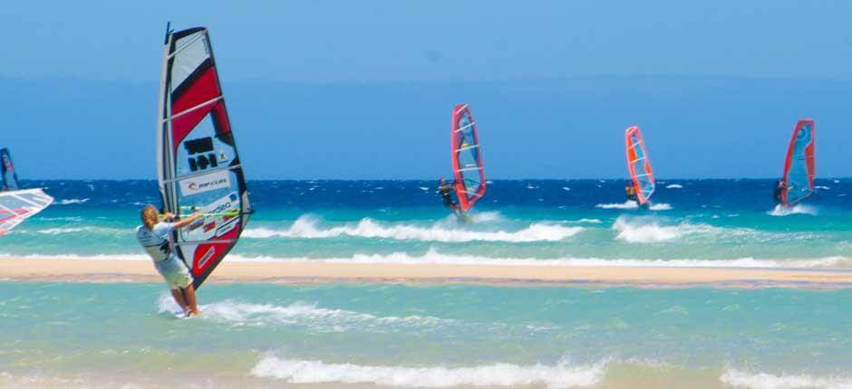 Windsurf en Playa de Sotavento Spot de windsurf de Fuerteventura