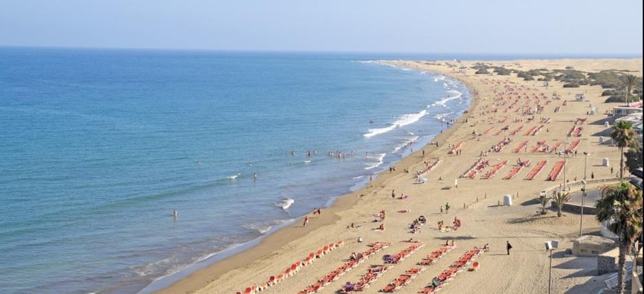 Playa del Inglés Playas populares de Gran Canaria