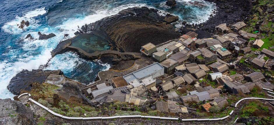 Pozo de Las Calcosas a přírodní koupaliště na ostrově El Hierro