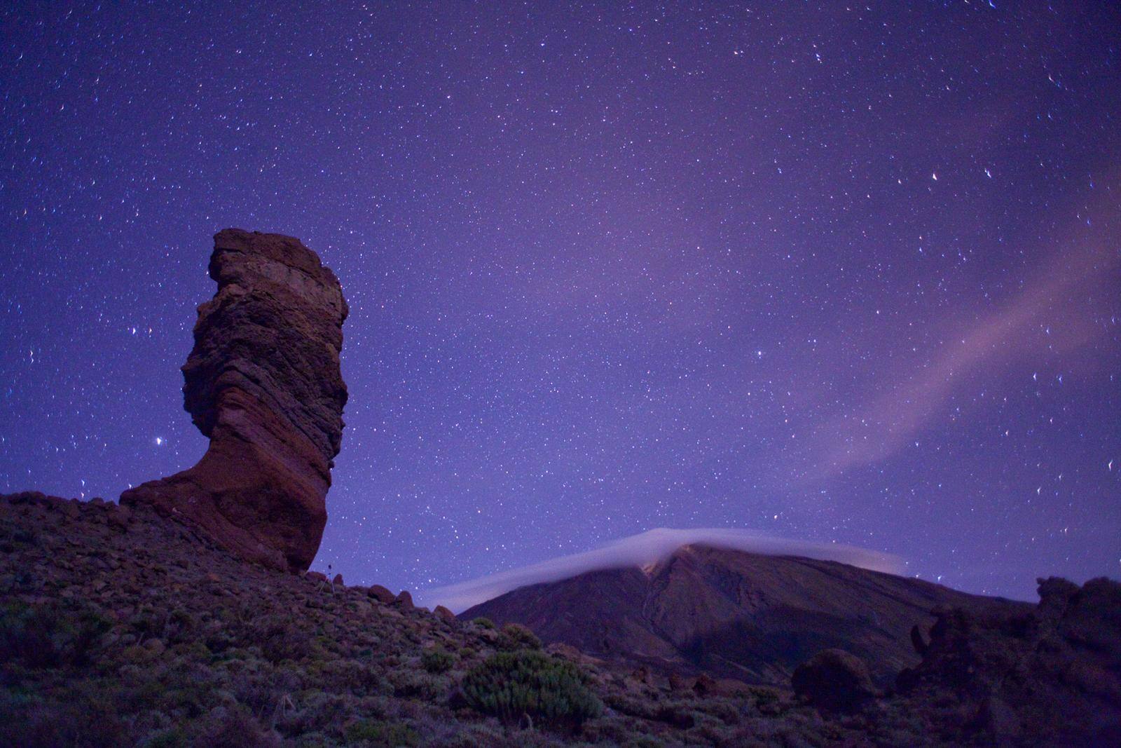 Roque Cinchado y Teide, Tenerife.