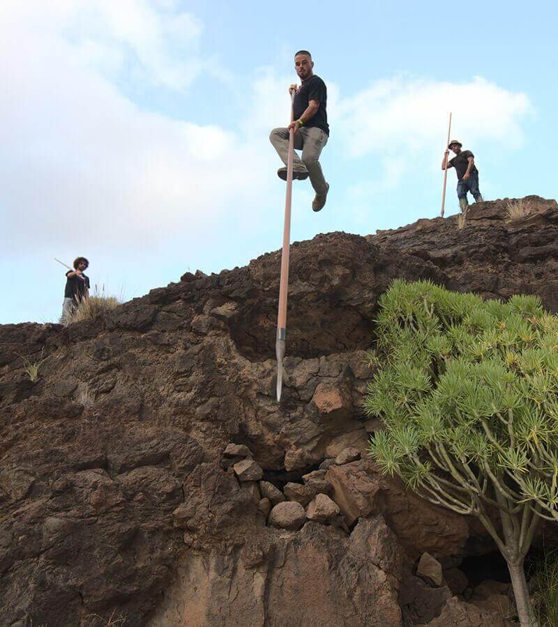 „Pastýřský skok“ - Gran Canaria