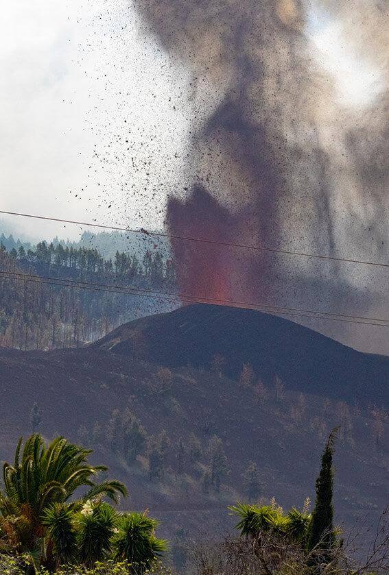 Erupción volcánica Cumbre Vieja. La Palma.