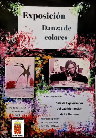 Exposición Danza de colores
