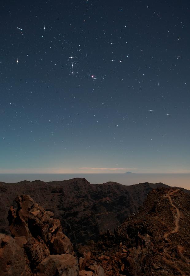 Roque de los Muchachos. Observación de estrellas en La Palma