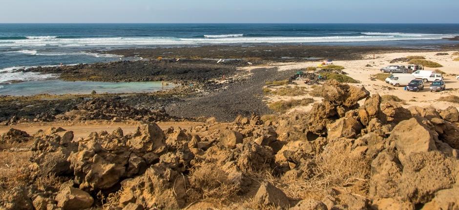 Surfování na spotu na El Hierro Surfové spoty na Fuerteventura