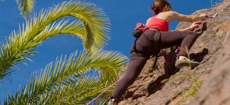 Escalada en La Sorrueda. Escalada en Gran Canaria