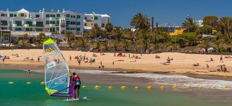 Playa de Las Cucharas Playas populares de Lanzarote