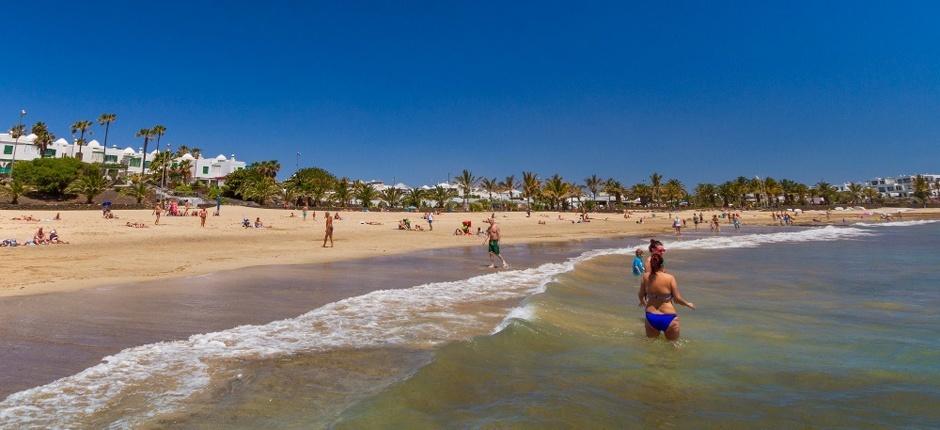 Playa de Las Cucharas Playas populares de Lanzarote