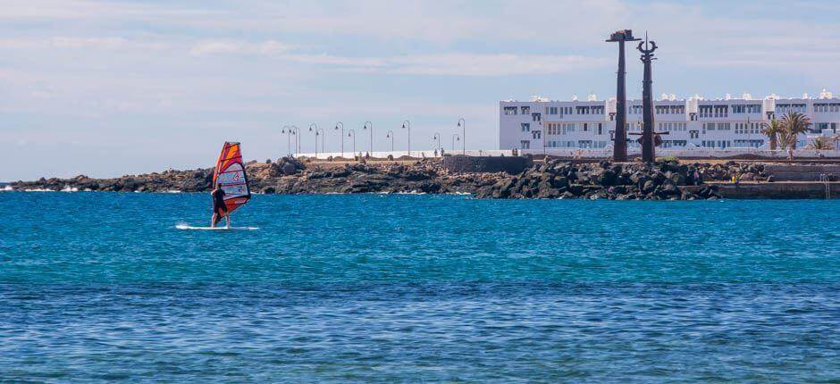 Windsurf en Las Cucharas Spots de windsurf de Lanzarote