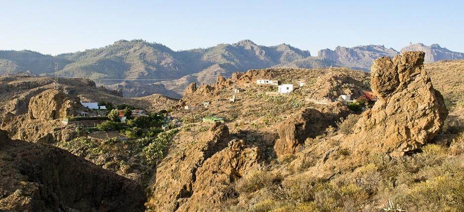 Turistický trasa přes přehrady Turistika na Gran Canaria